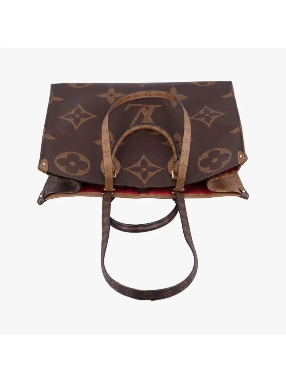 Louis Vuitton on the Go GM Monogram Brown Canvas Tote